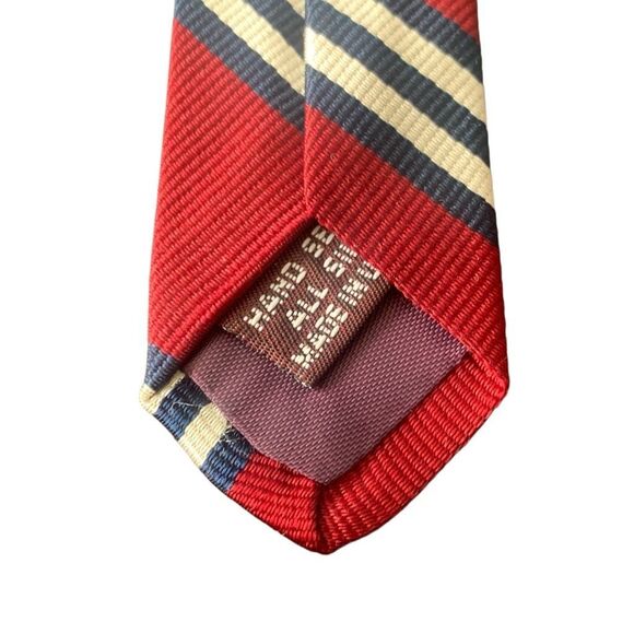 Pre Owned Men’s Jos A. Bank Clothiers Tie Neck Tie Necktie All Silk Handmade - Picture 4 of 5